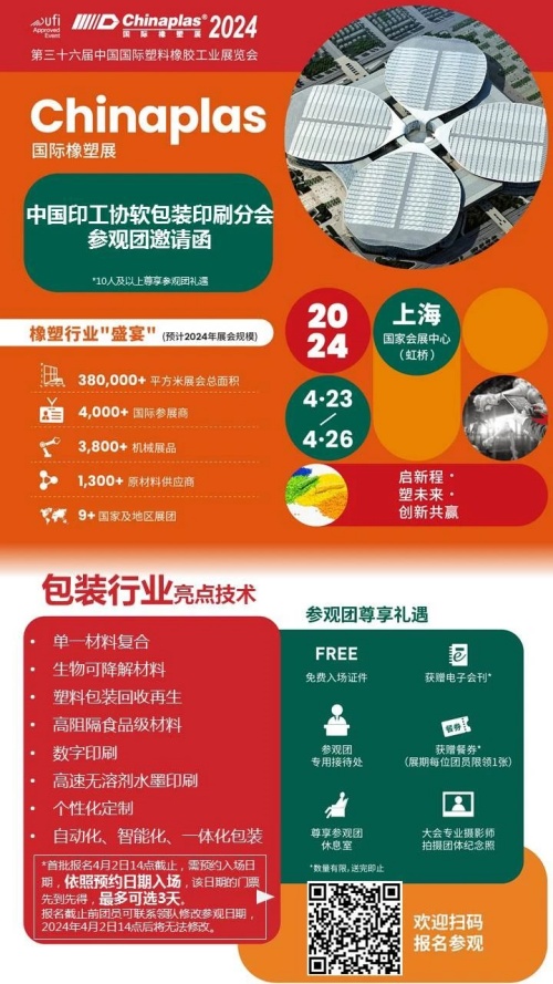 小C喊你来组团参观2024国际橡塑展啦!(图1) 小C喊你来组团参观2024国际橡塑展啦!(图1)