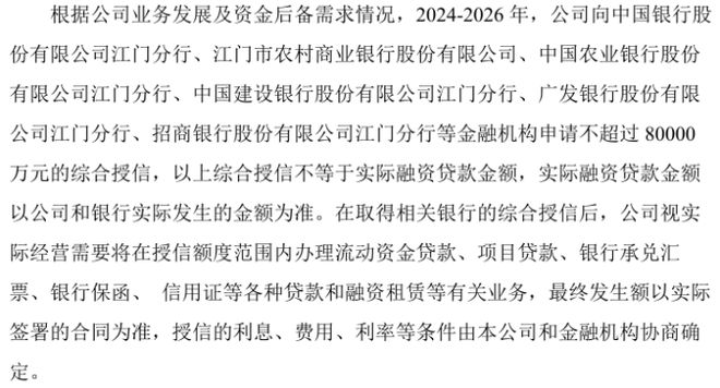 兴艺印刷拟向多家金融机构申请不超过8亿的综合授信 公司以资产进行抵、质押担保(图1) 兴艺印刷拟向多家金融机构申请不超过8亿的综合授信 公司以资产进行抵、质押担保(图1)