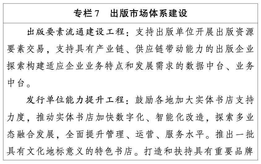 国家新闻出版署:出版业“十四五”发展规划(全文)(图9) 国家新闻出版署:出版业“十四五”发展规划(全文)(图9)