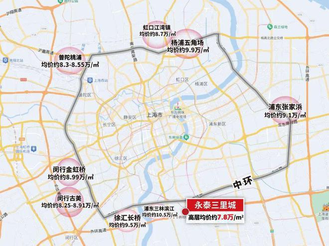 永泰三里城售楼处电线最新房价）价格-户型面积-地铁距离(图2)