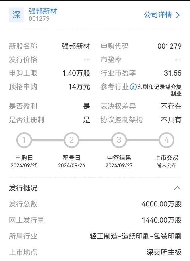 本周A股唯一新股申购印刷版材领军企业强邦新材(图1) 本周A股唯一新股申购印刷版材领军企业强邦新材(图1)