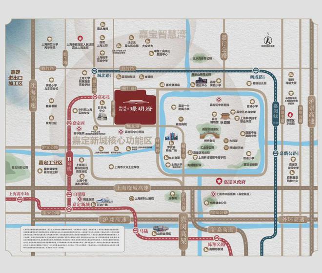 保利建发璟玥府官方网站-嘉定璟玥府2024最新房价＋户型图＋配套(图2)